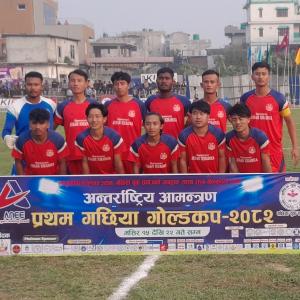 एनि प्रथम गछिया गोल्डकप–२०८२: गाईघाट युनाइटेड उदयपुर सेमिफाइनल प्रवेश