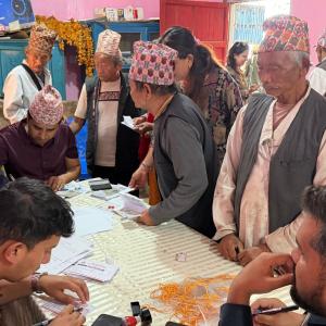 वडामै घुम्ती शिविर सञ्चालन गरेपछि स्थानीय सेवाग्राही खुसी