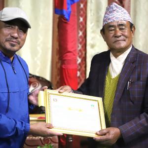 गोरखापत्रकर्मी पन्दाक सम्मानित गोरखापत्रकर्मी पन्दाक सम्मानित