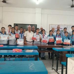 पूर्वीहटलाइन दैनिकको आयोजनामा इटहरीमा नेपाली हिज्जे प्रतियोगिता, विश्वआदर्श मावि प्रथम