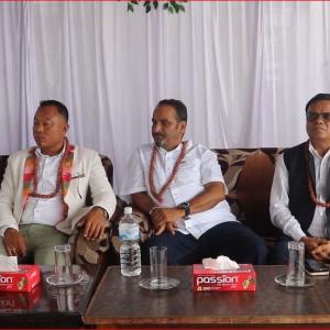 धनकुटाको भेडेटारमा निर्माण गरिएको स्काइ वाकको दोस्रो वार्षिकउत्सव मनाइयो धनकुटाको भेडेटारमा निर्माण गरिएको स्काइ वाकको दोस्रो वार्षिकउत्सव मनाइयो