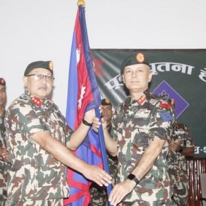 पूर्वी पृतनाको नेतृत्व सम्हाल्दै उपरथी शक्तिजंग बस्नेत