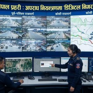 प्रहरीको नयाँ सुरक्षा रणनीति: अपराध नियन्त्रणमा ‘डिजिटल निगरानी’