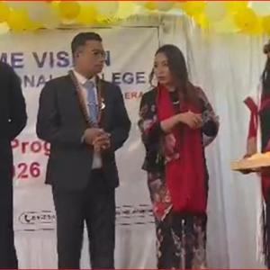 प्राइम भिजन कलेजमा कक्षा ११ का नवआगन्तुक विद्यार्थीलाई भव्य स्वागत 