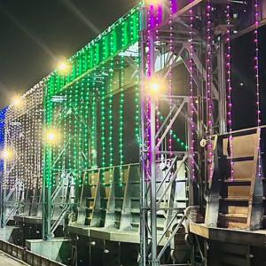 कोशी ब्यारेज झिलिमिली बत्तीले झकिझकाउ