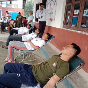 बराहक्षेत्रमा संविधान दिवसको अवसरमा रक्तदान र बक्तृत्वकला प्रतियोगिता